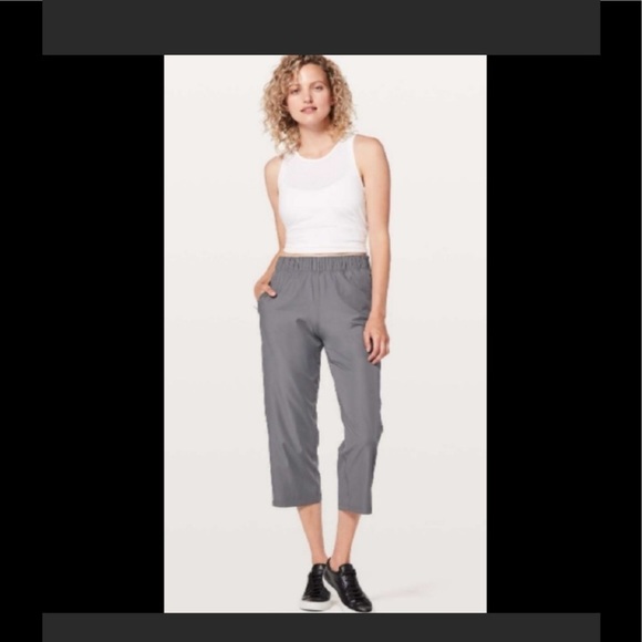 NWOT Lululemon Next Move Crop *23" Nebula H. - Picture 2 of 8